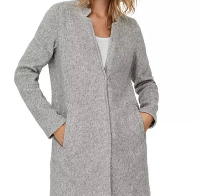 Vero Moda Boutique Brushed Katrine Grey Sweater Coat Jacket size M 8 10