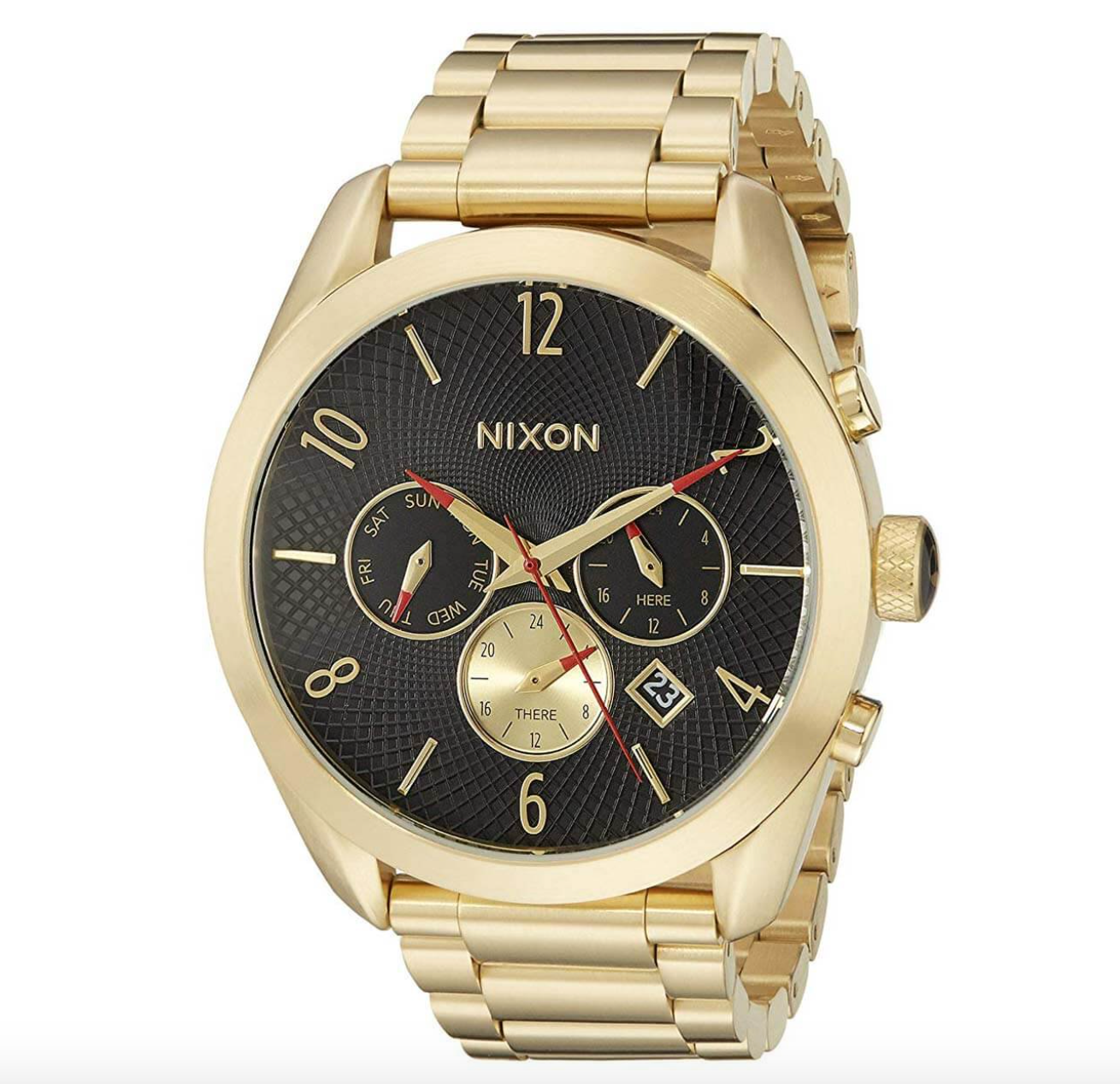 Nixon Bullet Light Gold and Lavender Watch - Light Gold