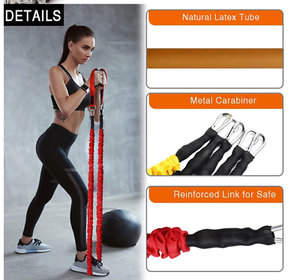 gym duty heavy band resistance 40lbs 12pc seller local