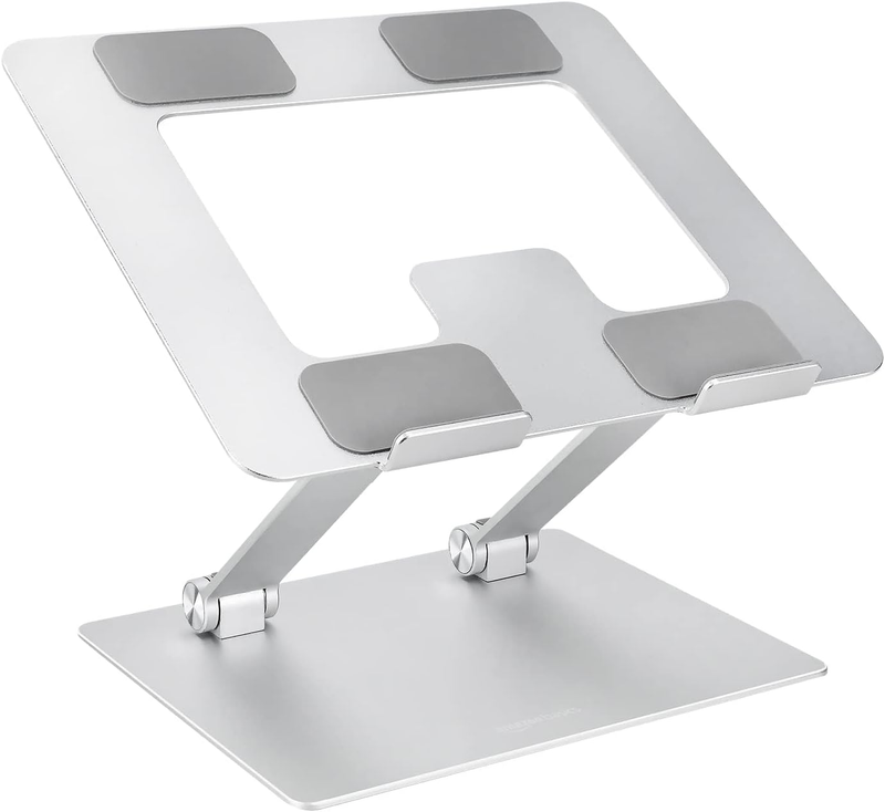 Ergonomic and Foldable Laptop Stand for Desk, Adjustable Riser, Fits all Laptops