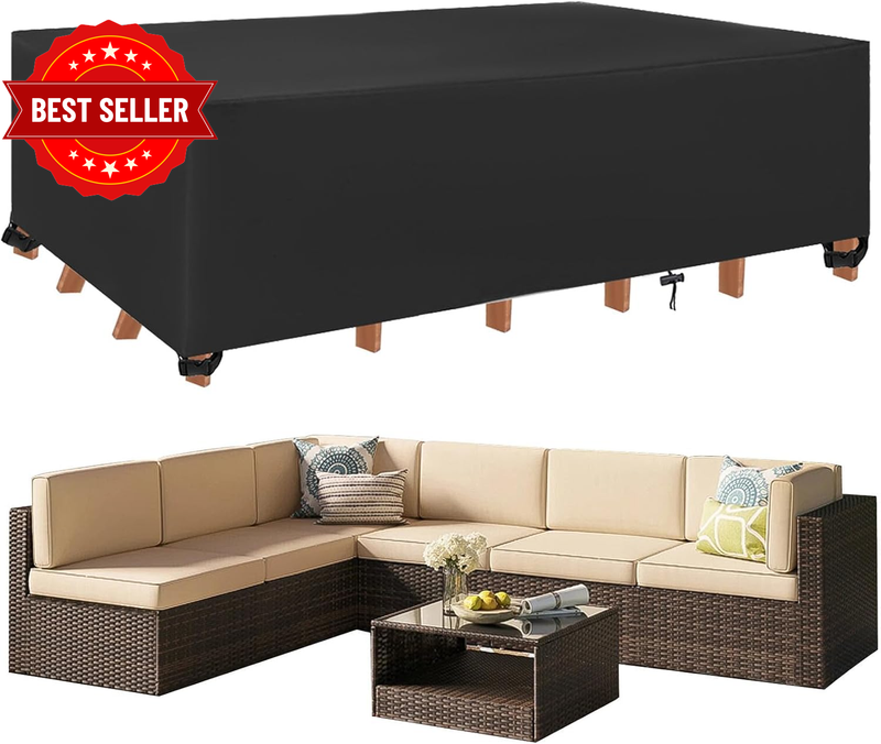 Patio Furniture Covers, Heavy Duty 420D Outdoor Furniture Cover Waterproof, Outd