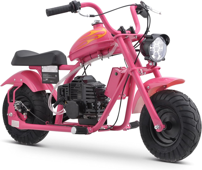 Mini Bike 49CC 2-Stroke Mini Dirt Bike for Kids, Gas Powered Dirt Bike off Road