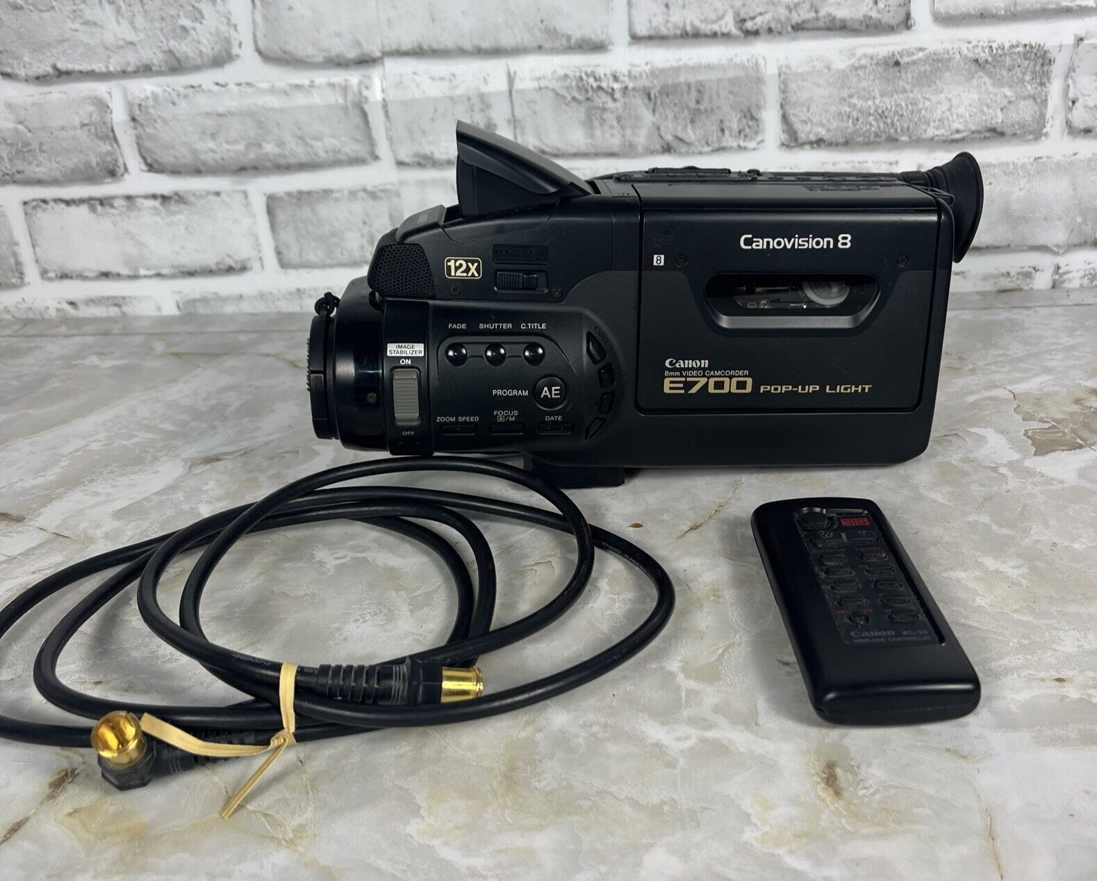 ビデオカメラ セット canovision8 E708 Cannon キャノン Canon Canovision E708 Video Camera Recorder 8mm Untested