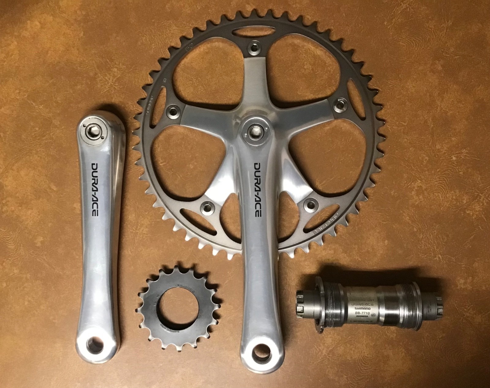 FC-7710 DURA-ACE シマノ SHIMANO クランクセット 165mm クランク 