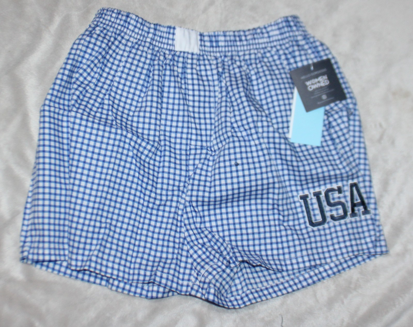 Grayson Threads NWT Womens S Elastic Waistband Pull On Pajama Shorts Checkered