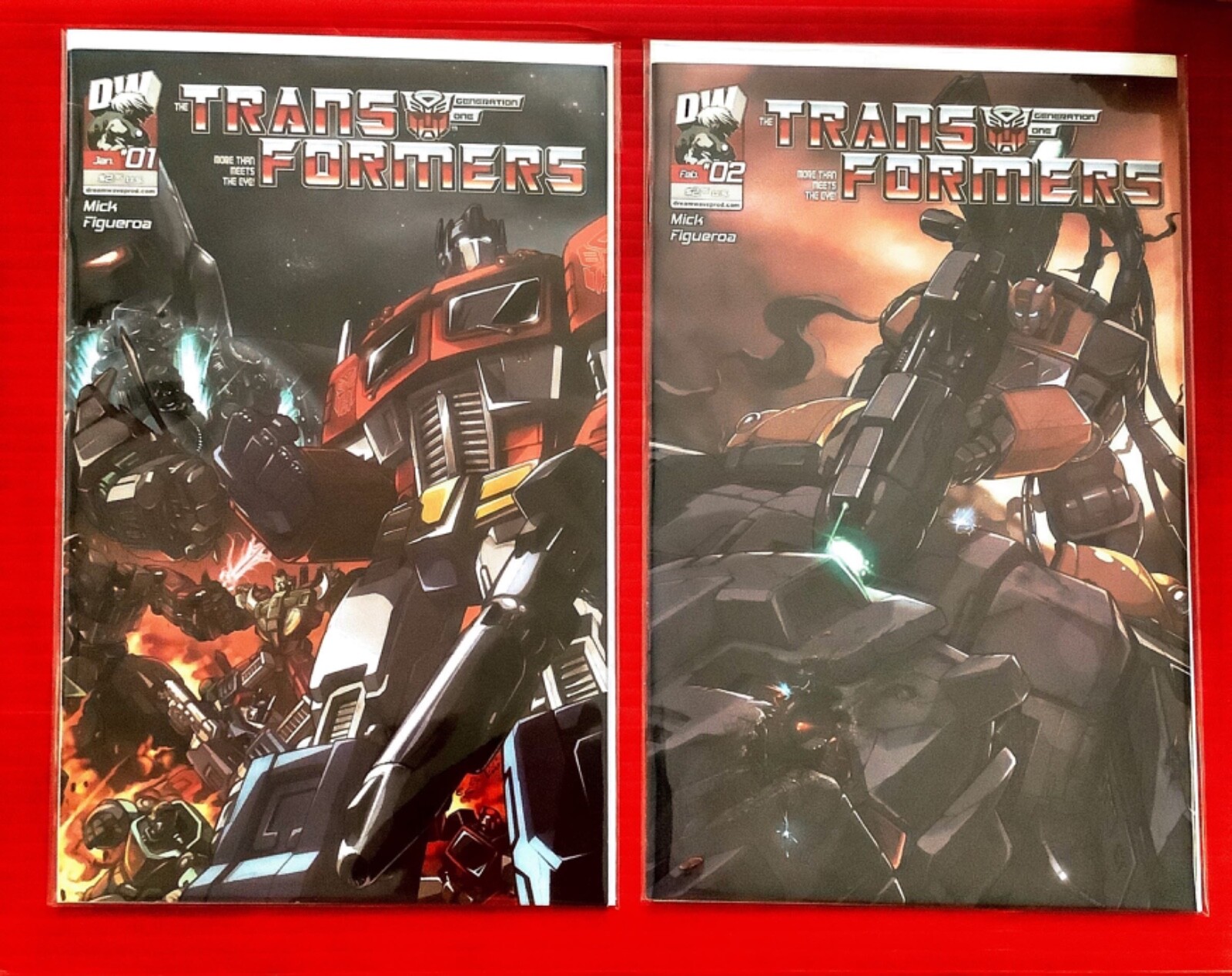 TRANSFORMERERS MORE THAN MEETS THE EYE＃1 TRANSFORMERS GENERATION 1 MORE THAN MEETS THE EYE #1-10 SET
