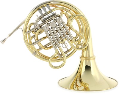 Hans Hoyer 6801A Heritage French Horn - Clear Lacquer, Detachable Bell