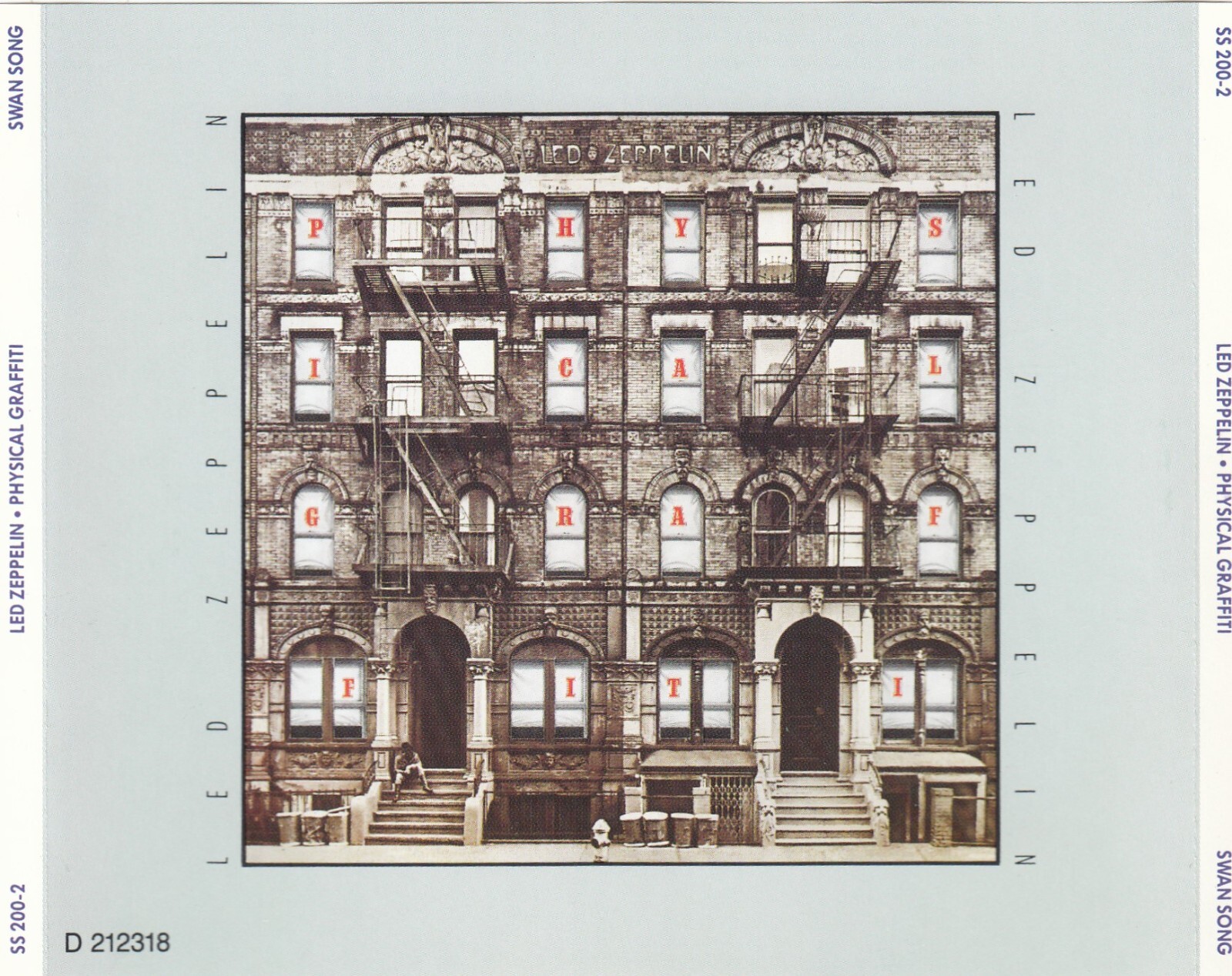 Led Zeppelin - Physical Graffiti 2CD SWAN SONG/ATLANTIC SS