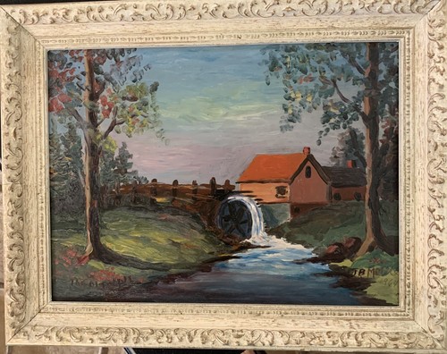 Post Impressionist Dutch painting (set of 2)