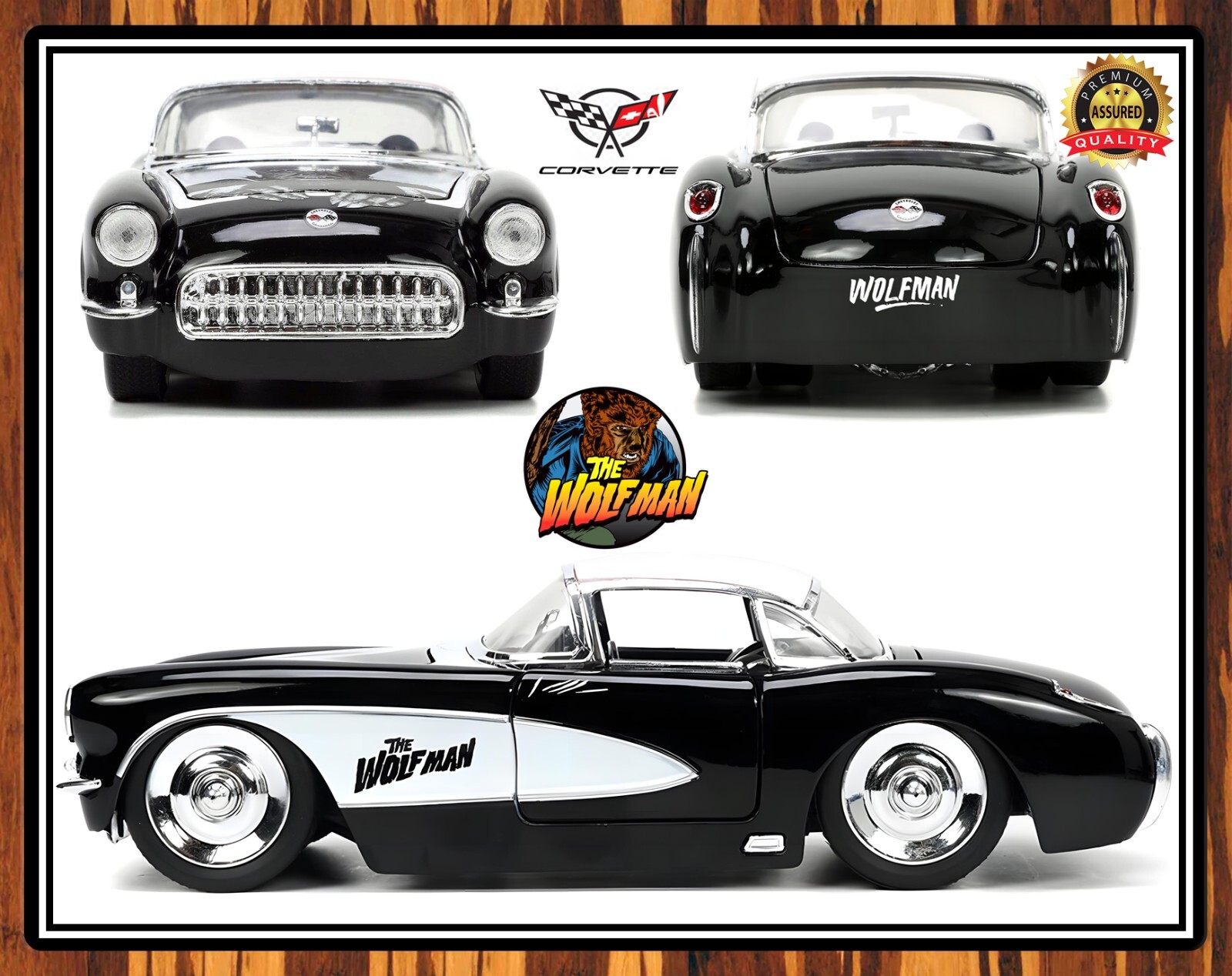 1957 Chevrolet Corvette - Wolfman Edition - Rare - Metal