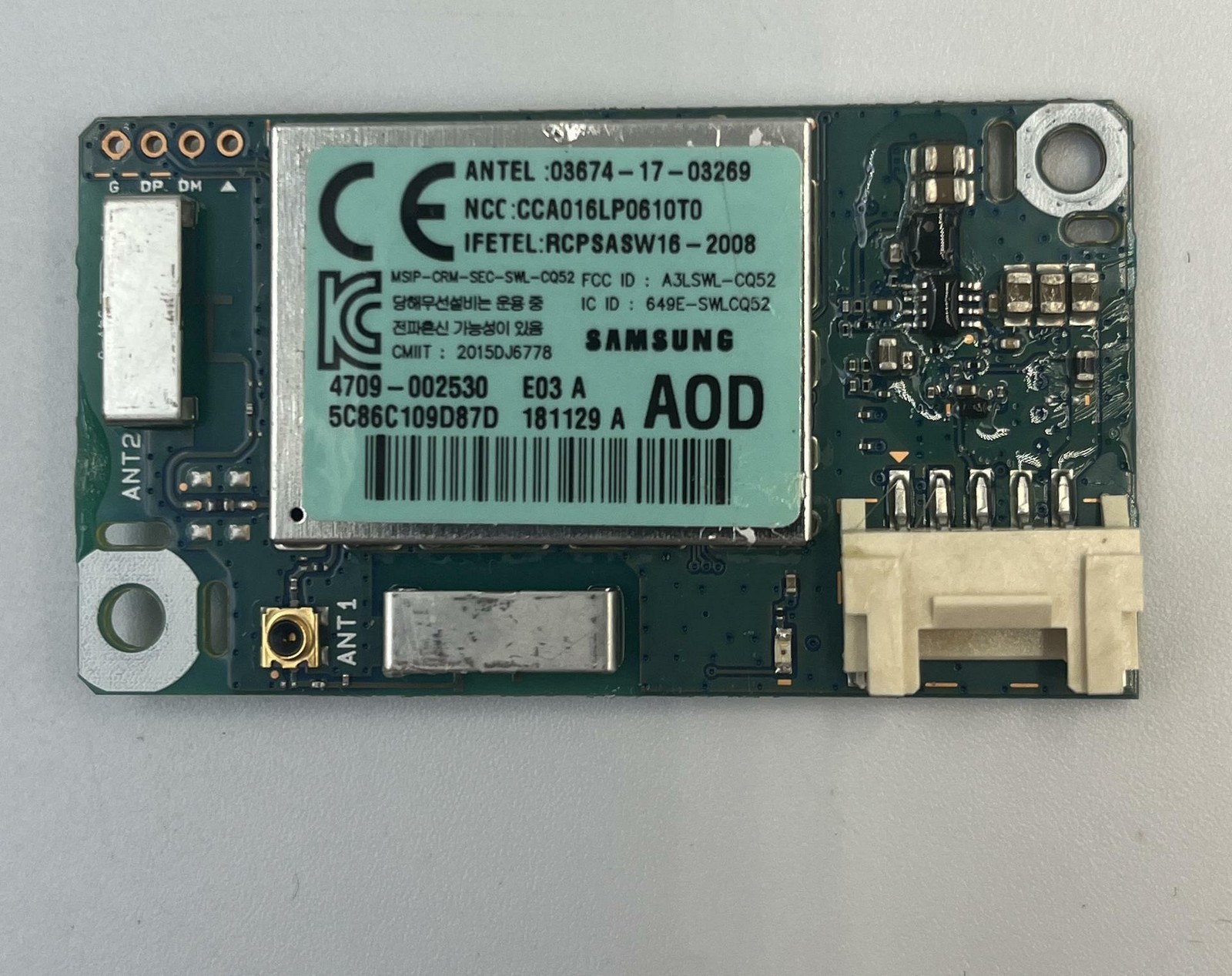 Samsung Washer WiFi Module 4709-002530 (KW-2)