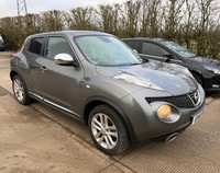 2011 Nissan Juke 1.6 Tekna 5dr CVT / SPARES OR REPAIRS / EXPORT /  HATCHBACK Pet