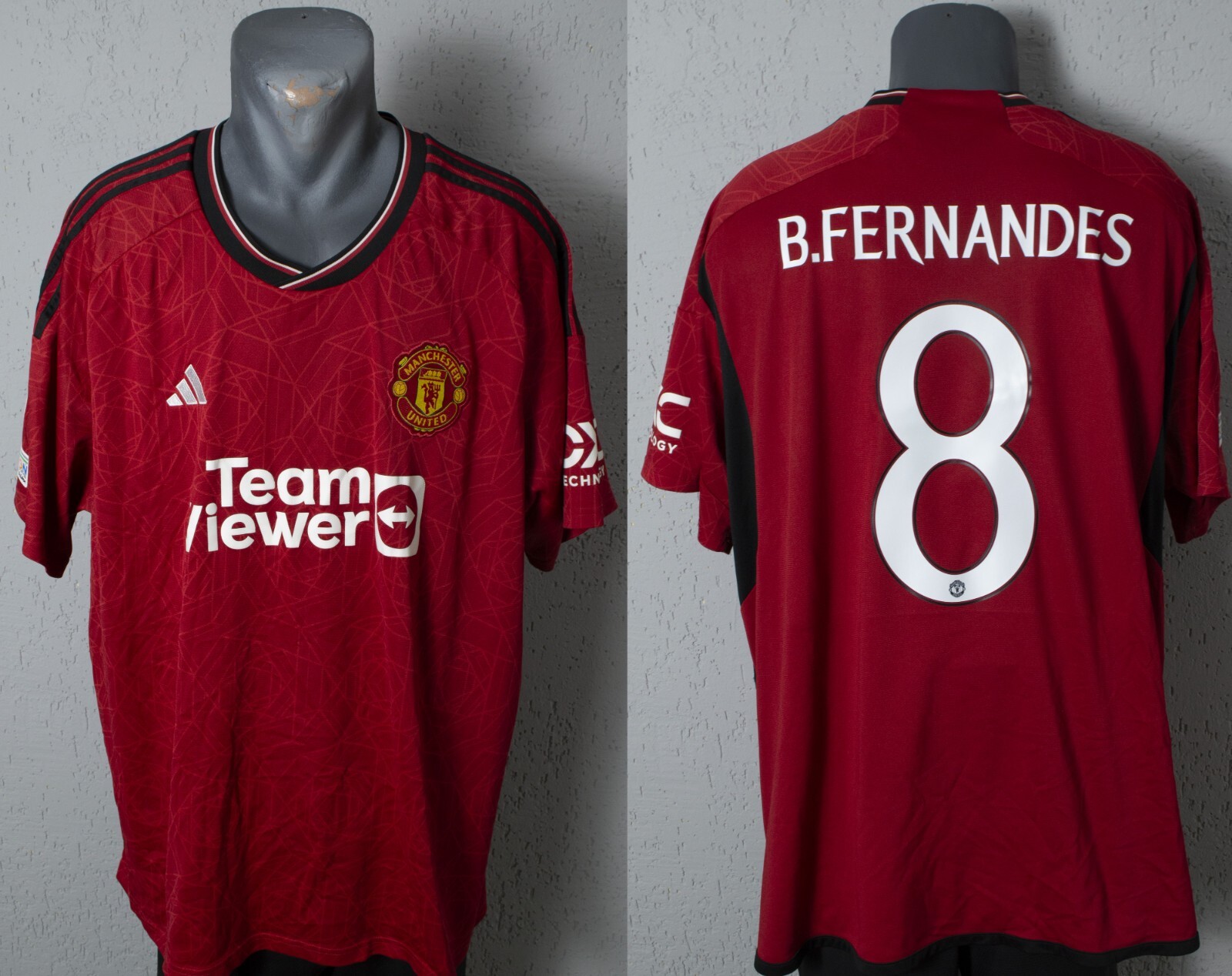 Manchester United B. Fernandes Jersey 2023/2024 Home
