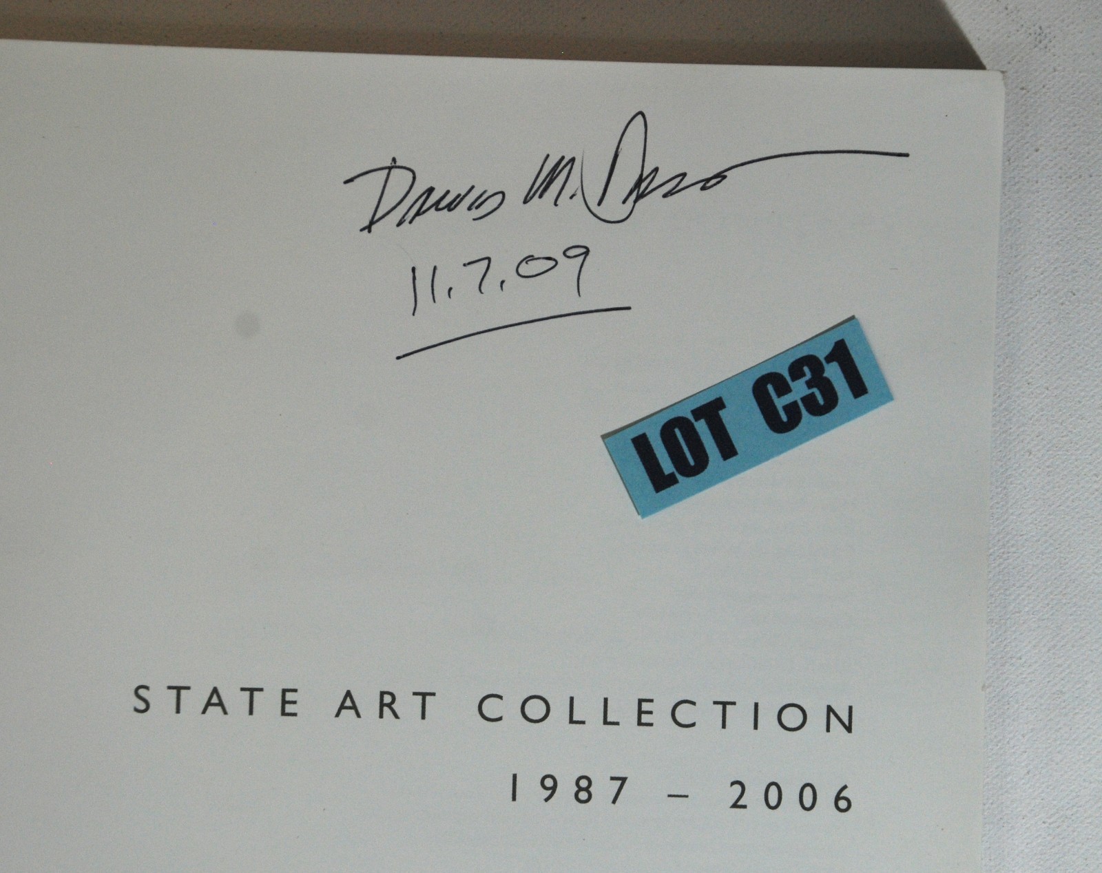 State Art Collection 1987 - 2006 South Carolina Museum Book LOT C31