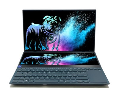 ASUS ZenBook Pro Duo 15 OLED 15,6" FHD 2x Touch i9-11900H 32GB 1TB RTX 3060 IR