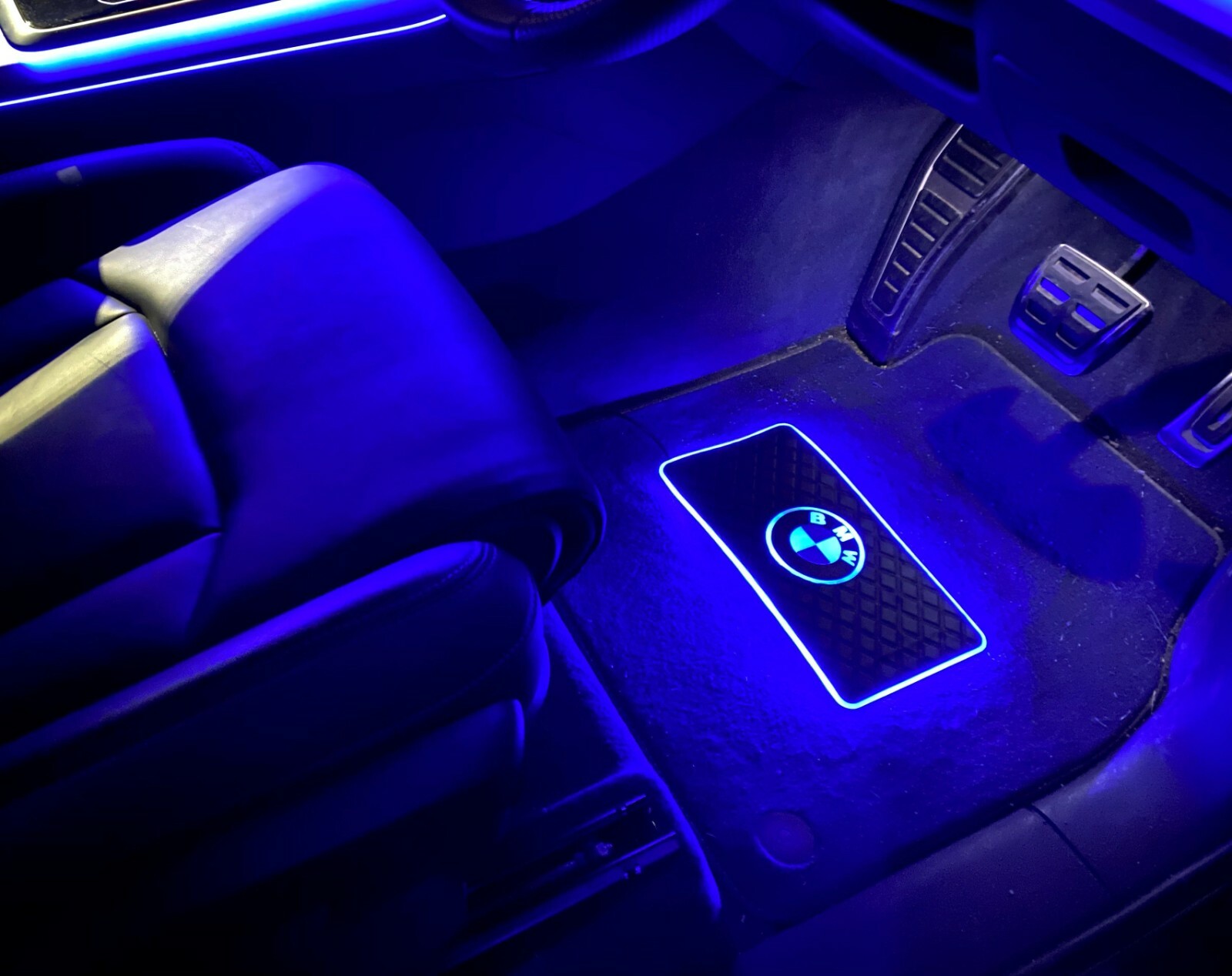 fits BMW LED CAR FLOOR MAT 2 PCS MOOD AMBIENT LIGHTING, ALL BMW