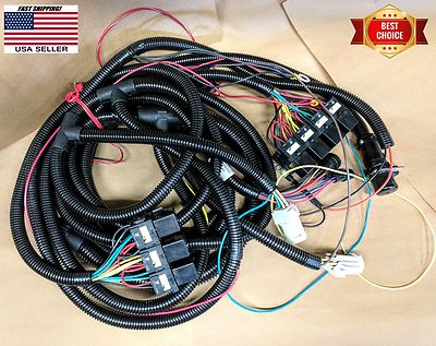 HINIKER SNOW PLOW 4 & 6 FUNCTION WIRING HARNESS UNDERHOOD CPC Connector 38813097