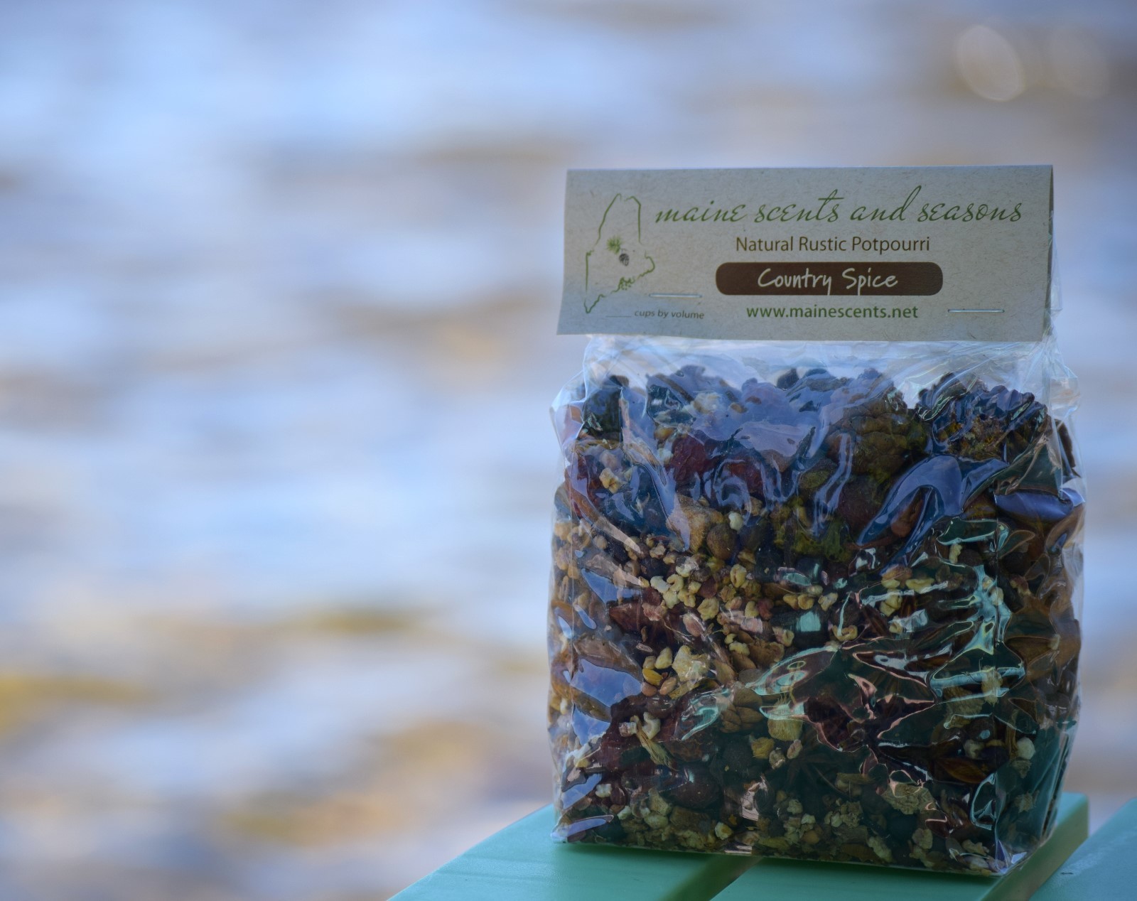 Fall Country Spice Potpourri  Rustic Primitive 6 Cup Bag
