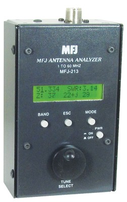 MFJ-213 HF/6M Antenna SWR Analyzer, 1.8-60 MHz. Buy it now for 219.93