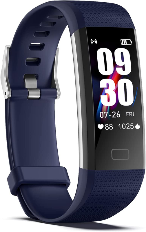Fitness Tracker with Step/Distance/Calories Counter for Women Men | Heart Rate M