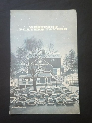 Westport Country Playhouse - Vintage Menu Westport Players Tavern Connecticut