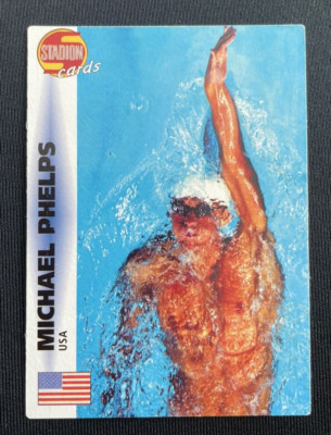 2003 Czech Stadion World Stars #627 Michael Phelps RC SSP