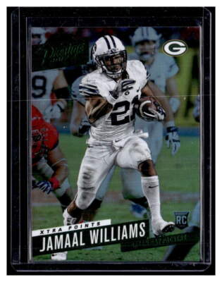 2017 Prestige Xtra Points Green #252 Jamaal Williams ROOKIE /150 