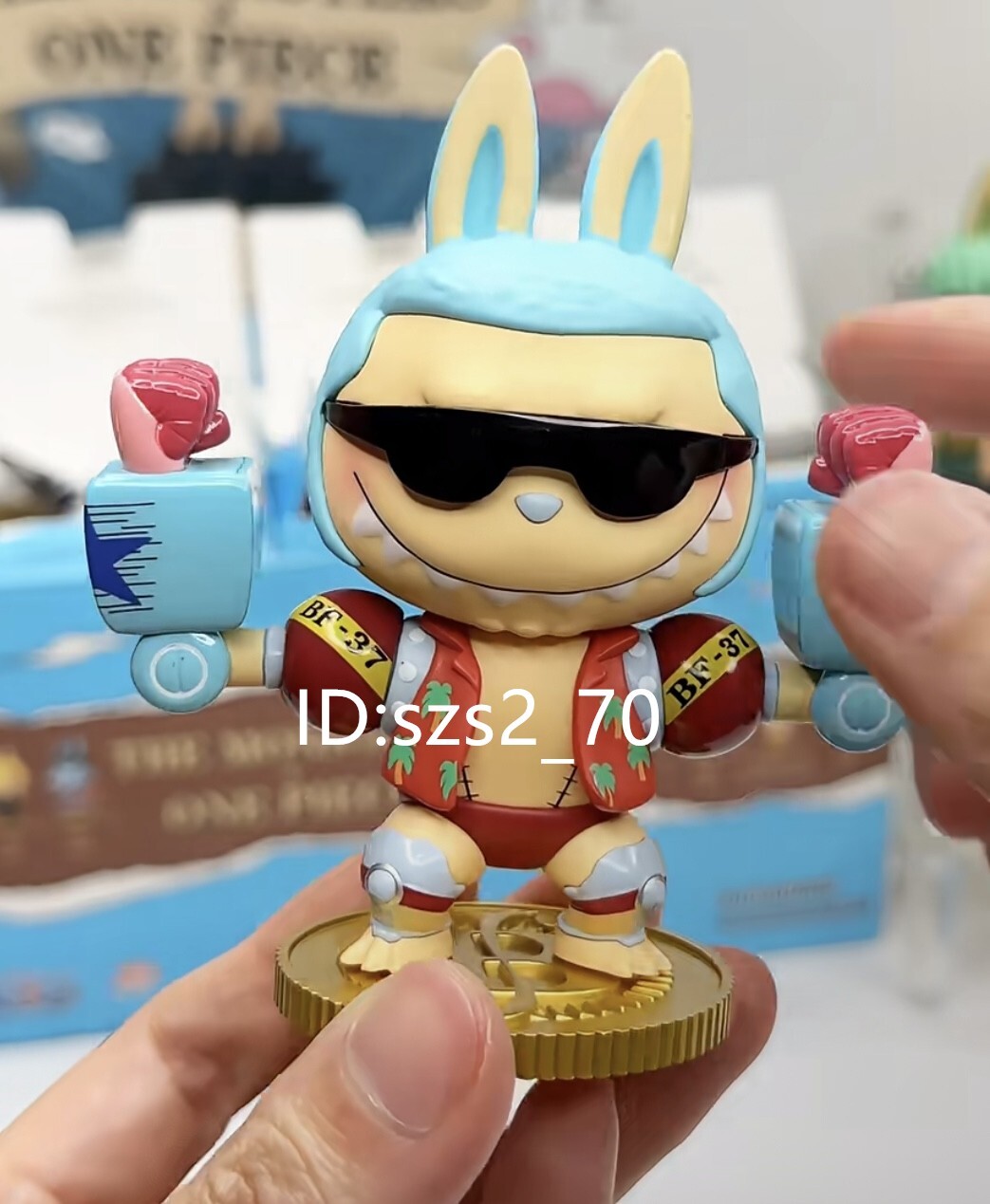 (未使用･未開封品)　Funko - Figurine One Piece - Franky Pop 10cm - 0889698231930 6k88evb Funko Pop Super One Piece Franosuke (Franky Wano Arc) 6