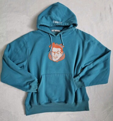 HeadGear Classics VTG Ace Ventura Embroidered Finkle Jersey Style Rear Hoodie XL