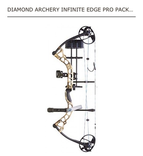 Diamond Archery Infinite Edge Pro RH 70 lb Compound Bow - B12489