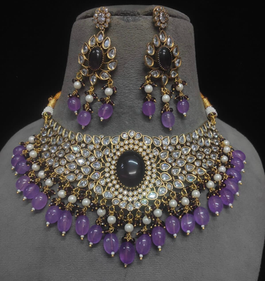 Purple indian jewelry sale