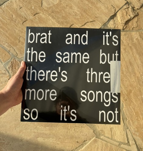 CHARLI XCX BRAT AND IT'S THE SAME BUT THERE'S THREE MORE