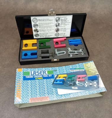 Unused Laser Tools Universal Timing Locking Tool Kit  8pc 3615