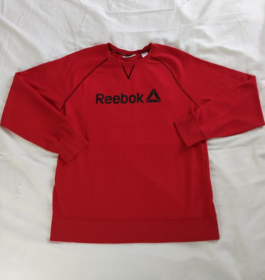 Reebok Men's Red Pullover SweatShirt Size M
