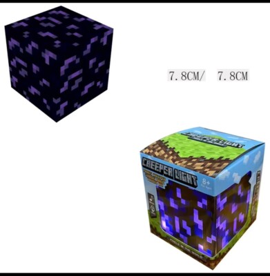 Minecraft Ore Block Night Light Interactive Lamp