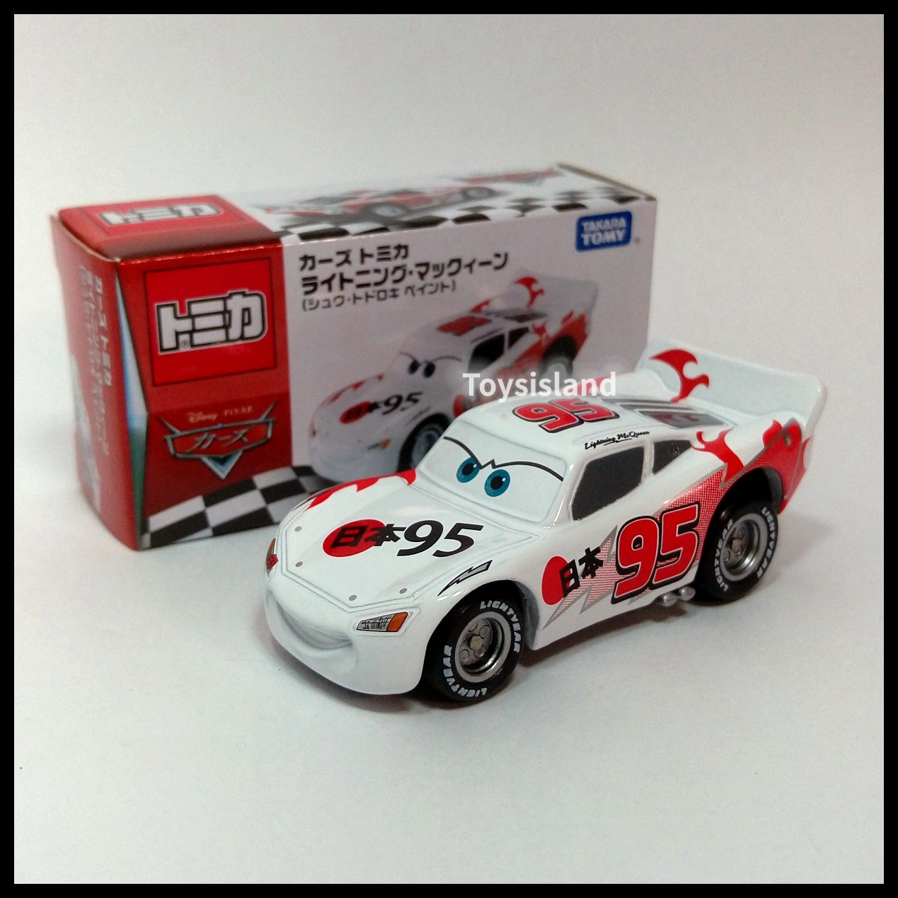 Tomica Disney CARS Lightning McQueen 95 Shu Todoroki JAPAN