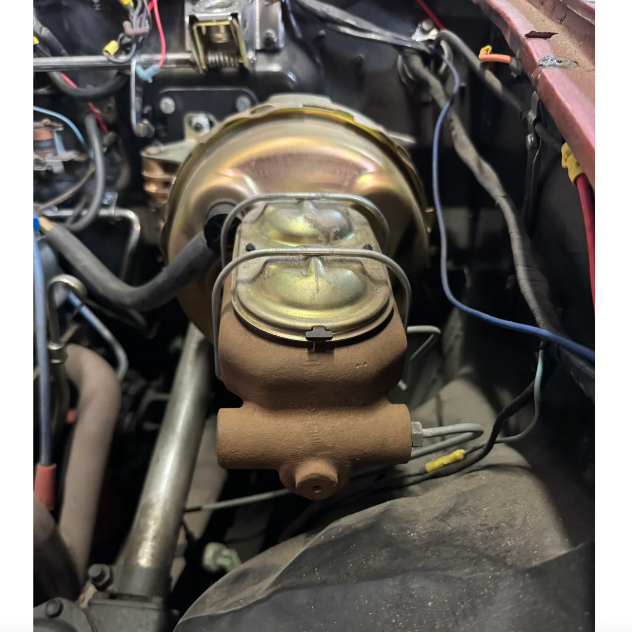 1955-57 Ford Thunderbird 8" Dual Power Brake Booster Combo (MTO) #9795TB