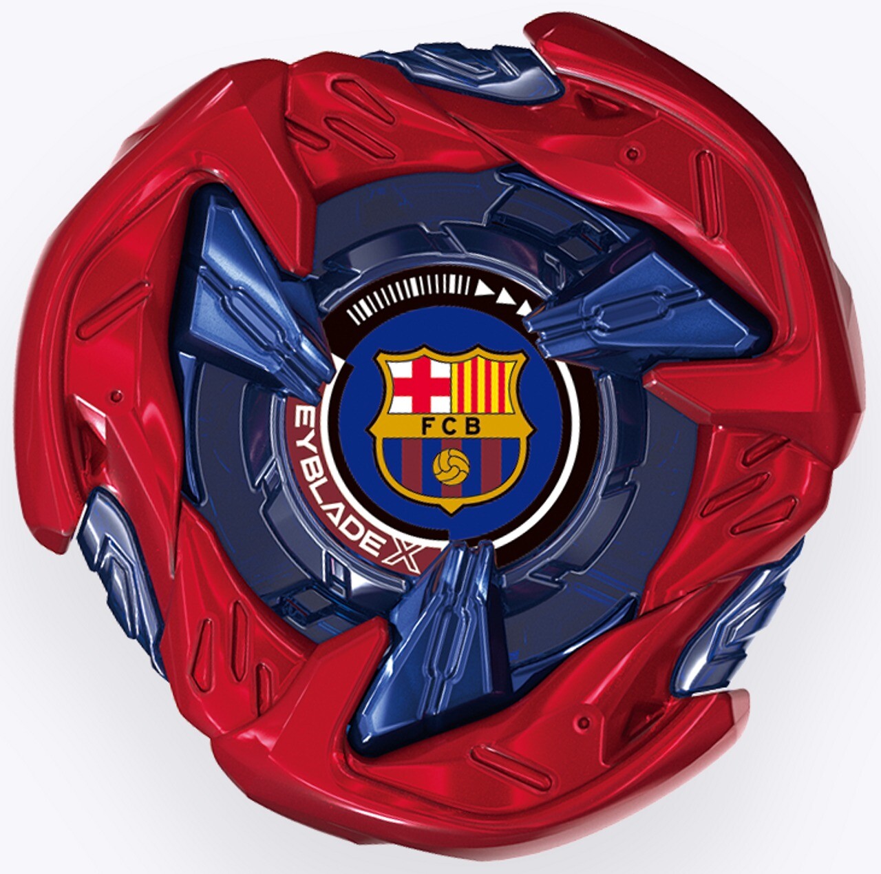 Takara Tomy - ベイブレードX UX-00 ベイキックオフセット FCバルセロナVer【新品】 In Stock) TAKARA TOMY Beyblade X UX-00 Bey Kick Off Set FC