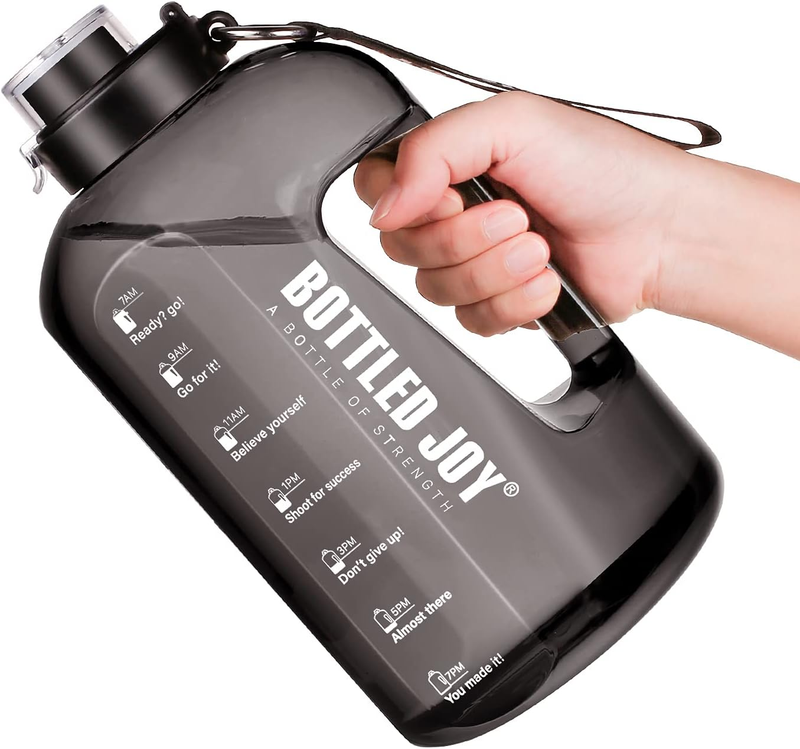 With Time Markings, Bottled Joy 2.5 Litre Sports Water Bottl