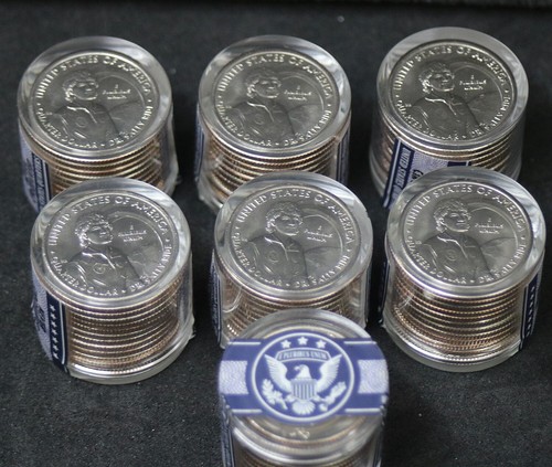 2022  Washington 25c American Women, roll of 12 Sally Ride UNCIRCULATED # 221