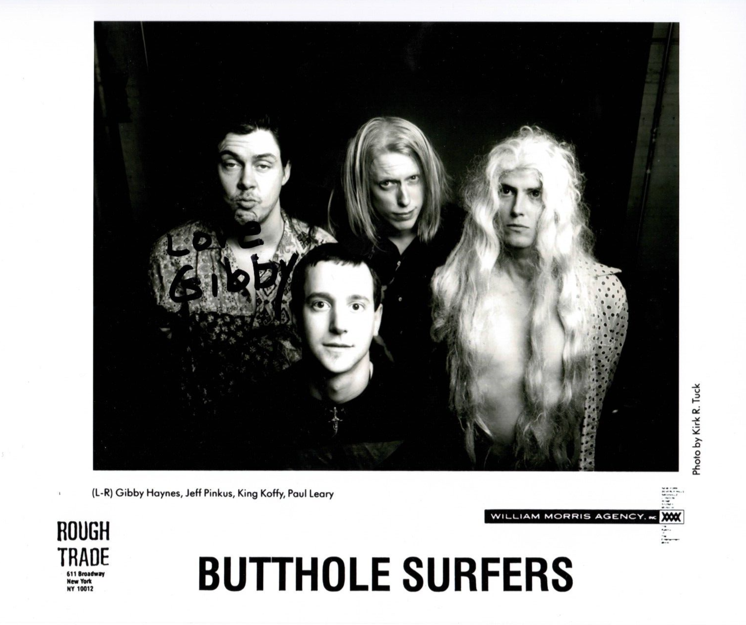 限定1000体 BUTTHOLE SURFERS Gibby Haynes BUTTHOLE SURFERS: GIBBY HAYNES BOBBLEHEAD - LIMITED