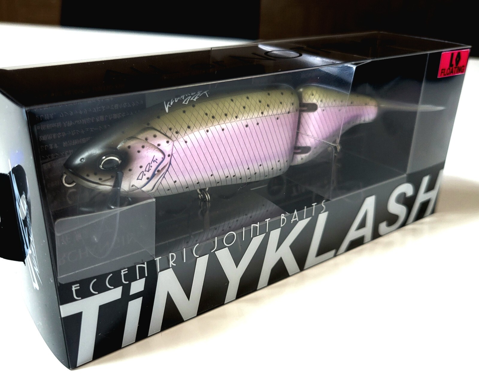 DRT TINY KLASH Magic Trout Low Swimbait Glide Bait Fishing DRT TINY KLASH Magic Trout Low Swimbait Glide Bait Fishing