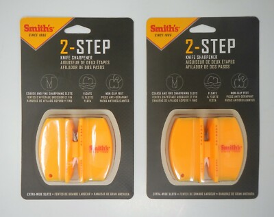Smith's CCKS Abrasives 2-Step Knife Sharpener 2pk