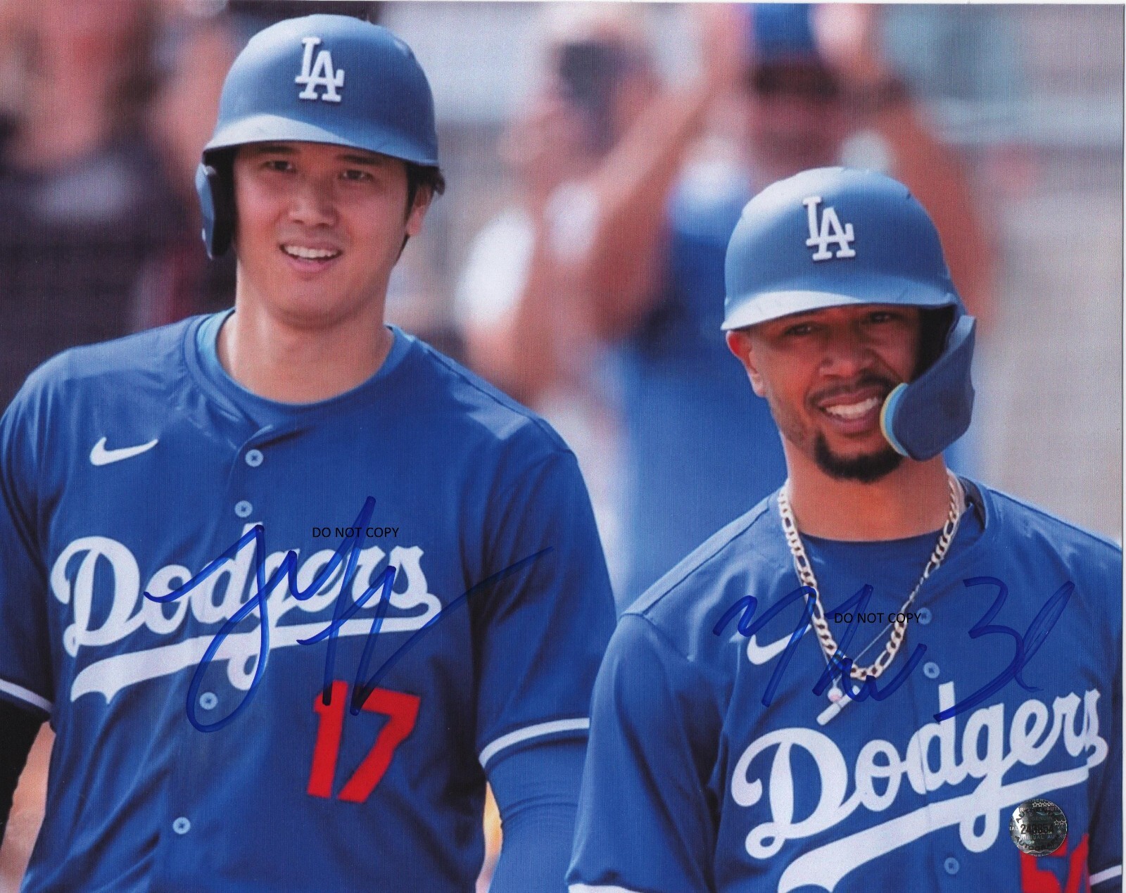 SHOHEI OHTANI & MOOKIE BETTS - DODGERS Signed Autographed 8x10 Reprint  Photo !! | eBay