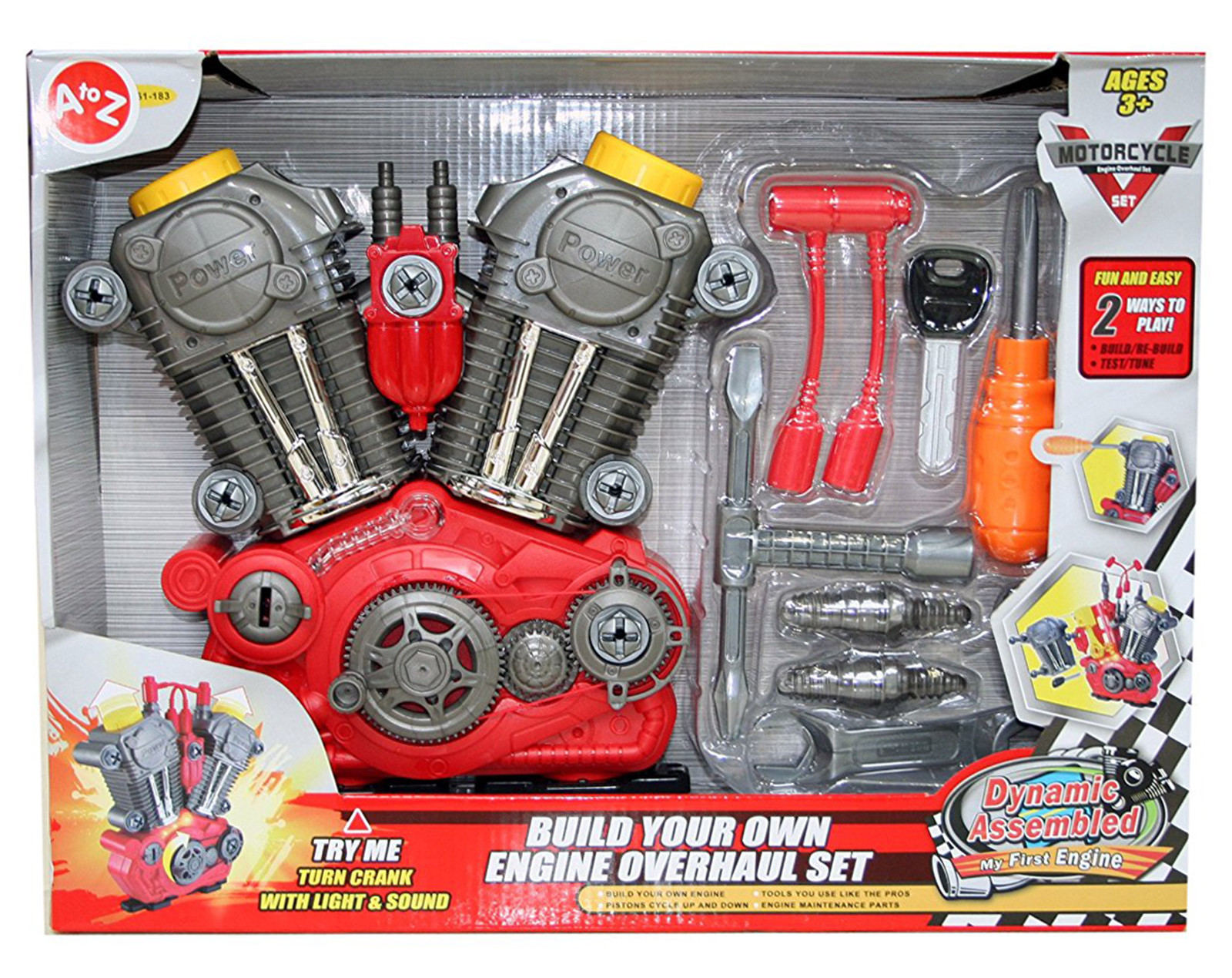 build an engine toy