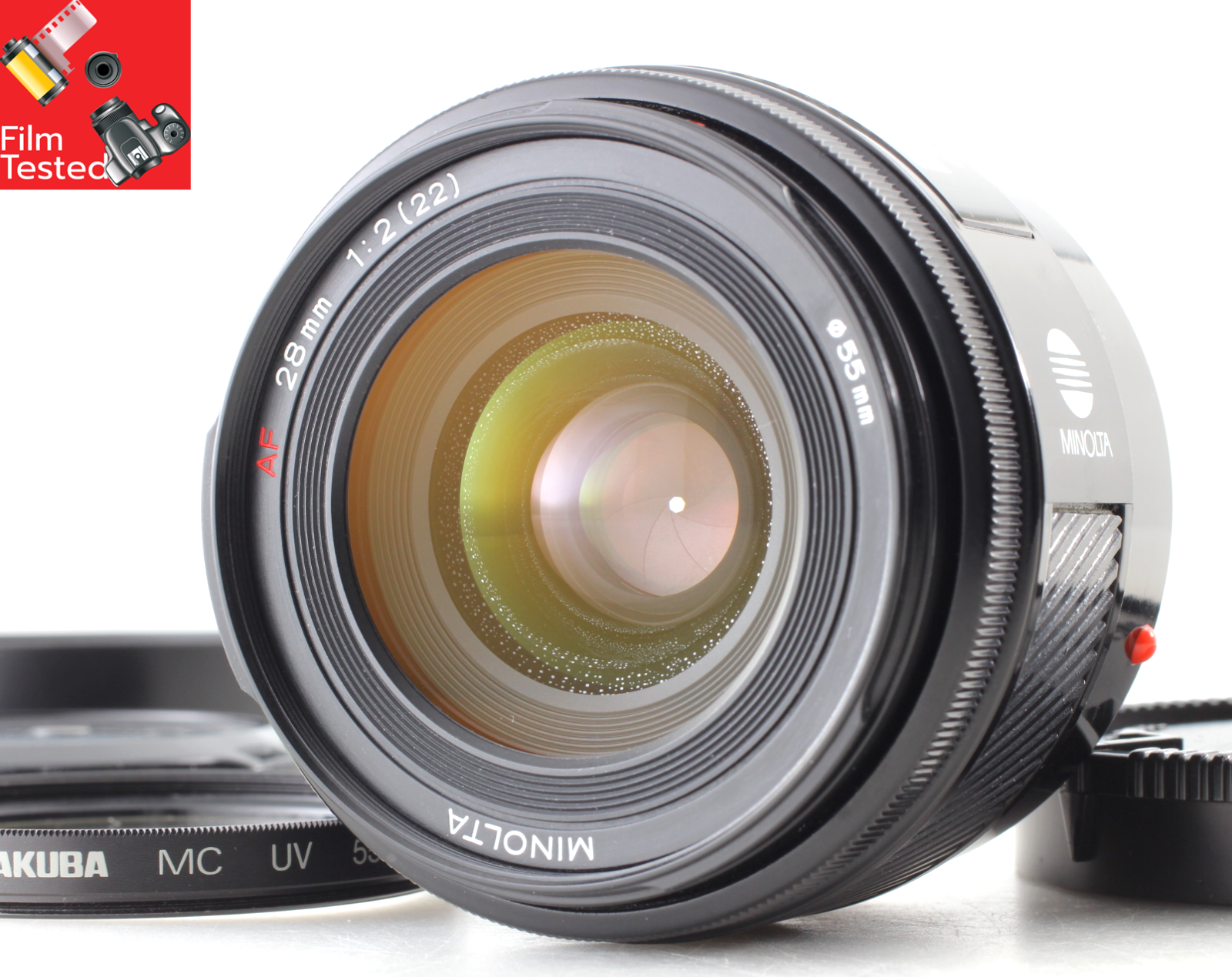 MINOLTA AF 28mm f/2.0 レンズ MINOLTA AF 28mm f/2.0 レンズ Tested [Near MINT] MINOLTA AF