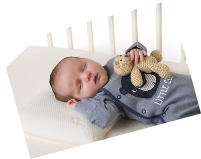 Clevamama Foam Baby Pillow (Clevafoam, Cream)