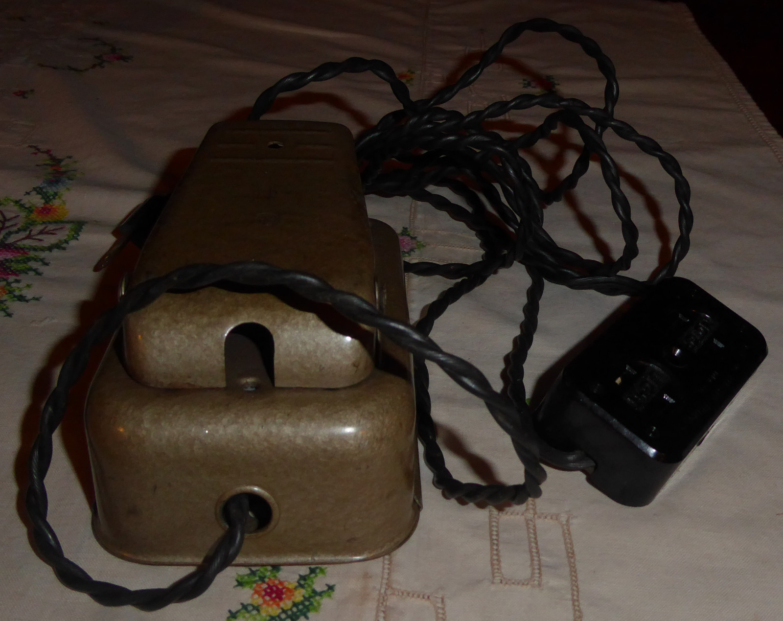 Vintage Sewing Machine Foot Pedal Switch