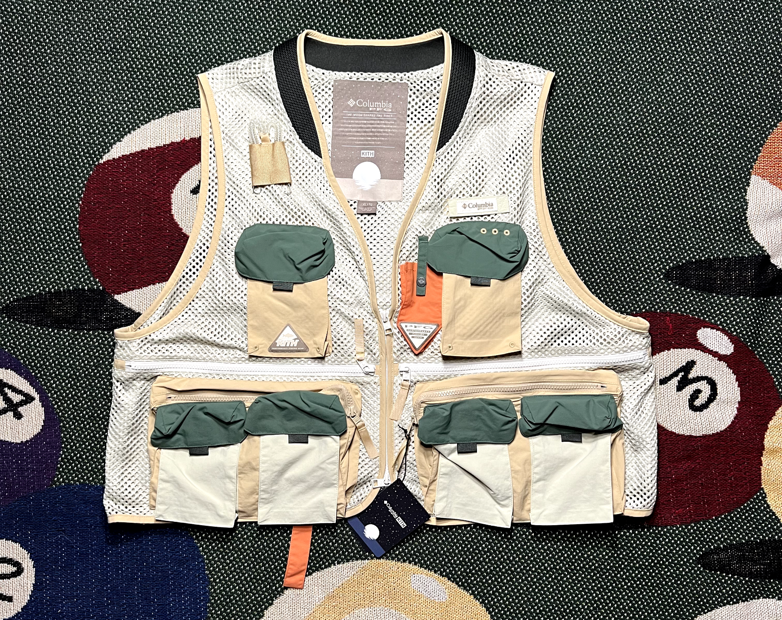 肌触りがいい KITH × Columbia PFG Cool Creek Vest ベスト - dovery2y.org