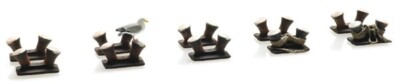 HO Parts Artitec Double Bitt Bollard Set (10) DP409.387.491